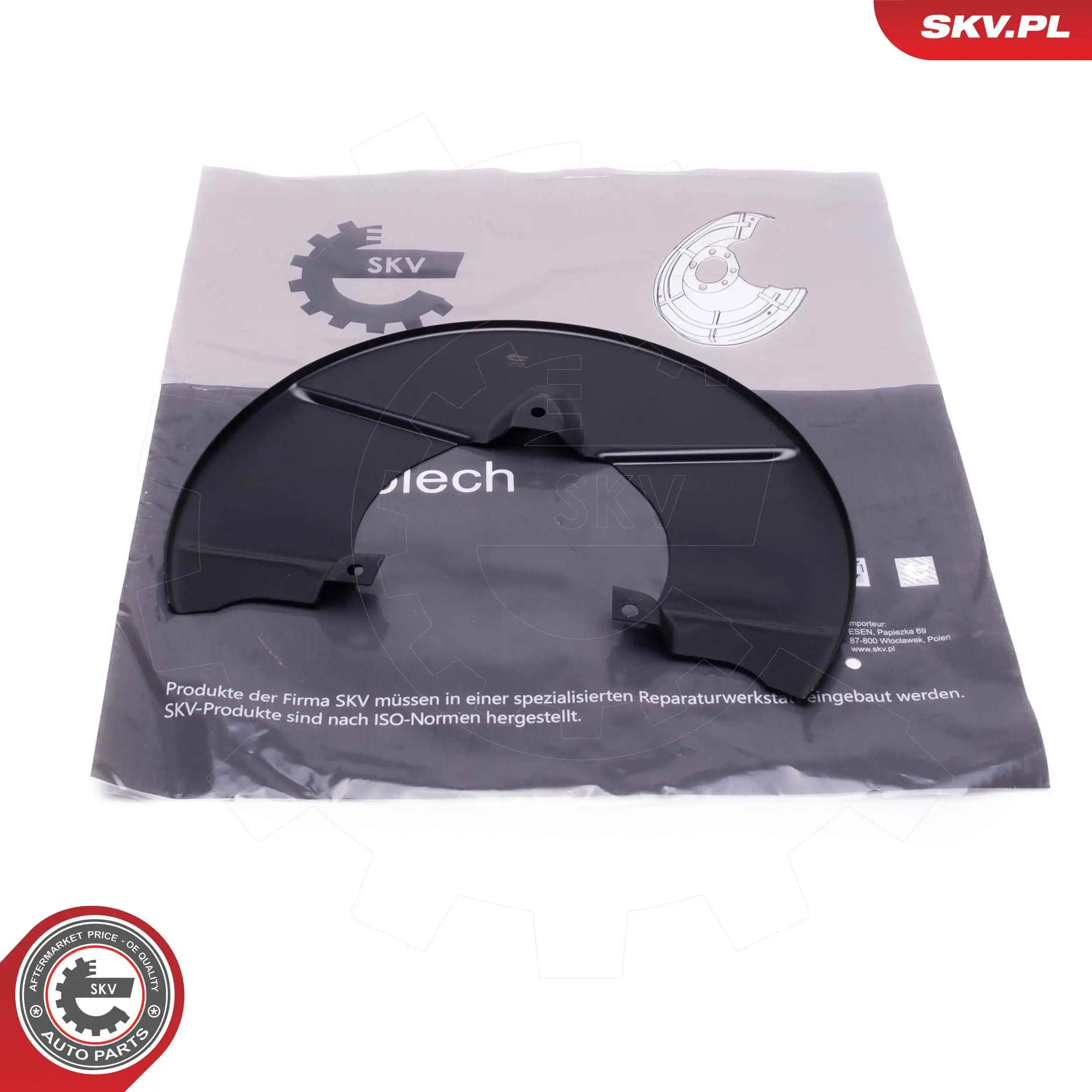 Splash Guard, brake disc